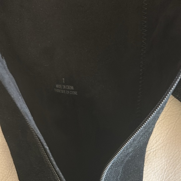 NWOB Jeffrey Campbell Endurance Mid-calf sneaker boot Black Suede Size 7 - Picture 7 of 10